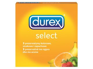  Bezpieczny seks z prezerwatywami Select Durex