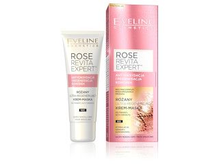 Różany ultra-regenerujący krem-maska z serii ROSE REVITA EXPERT™ Eveline Cosmetics.