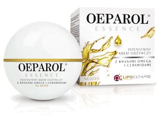 Intensywny krem odżywczy z kwasami omega i ceramidami na dzień Oeparol® Essence.