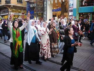Walczyły o prawa kobiet w Istambule