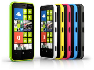 Nowy smartfon Nokia Lumia 620.