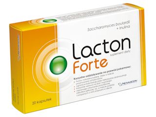 Lacton Forte - zawsze razem z antybiotykiem!