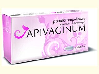 APIVAGINUM łagodzi zmiany i urazy błony śluzowej pochwy