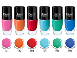 Letnie lakiery your style your choice CLEME COSMETICS