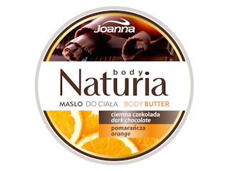 Naturia masło do ciała − ciemna czekolada i pomarańcza