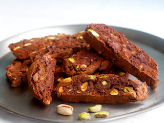 Bezglutenowe biscotti z pistacjami