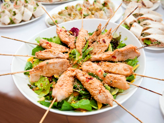 Szaszłyki drobiowe yakitori