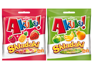 Akuku! Składaki - pierwsze żelki zmieniające smak