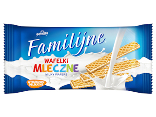 Familijne wafelki Mleczne