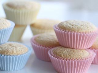 Waniliowe muffiny bez glutenu