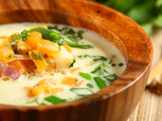Zupa dyniowo-kokosowa
